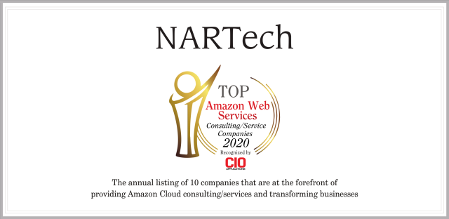 Top 10 AWS Consulting Award Certificate